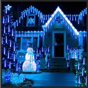 Zestaw 2 lampek choinkowych Grandisk, 144 diody LED, niebieskie, 30 cm 136159249 - Dekoracja świąteczna na zewnątrz