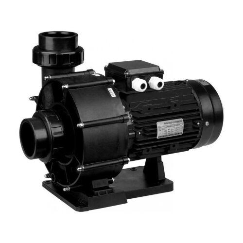 AQUAJET 65m3/h H=8m 4HP 400V medence szivattyú, fekete, oldalnézet - Medence szivattyú