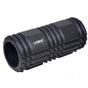 Penový valec na tréning alebo strečing, 33x14 cm, čierny 136038690 - Domáce cvičenie