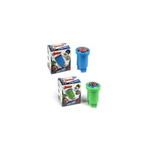 Coolpack Avengers Matrica bélyegző 156 matricával, kék és zöld színben - Nyomda