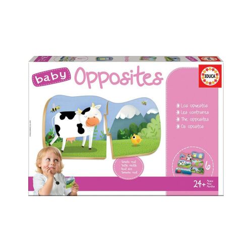 Educa baby oktató puzzle - Ellentétek (18122) 129233783