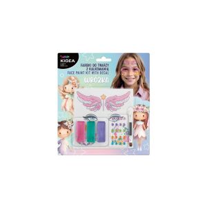 Coloranți pentru față cu autocolante Fairy KIDEA 129233890 - Vopsele pentru fata