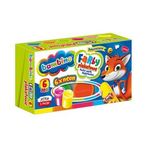 Bambino 6 színű plakátfesték készlet - NEON 129234003 - St. Majewski