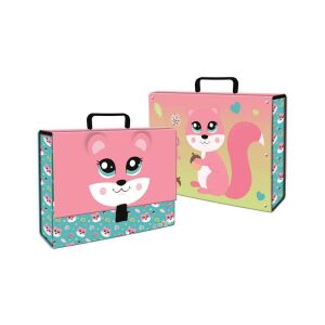 Bambino XL fogantyús irattartó A/4 - Mókusos (663420) 129234037 - Füzetbox