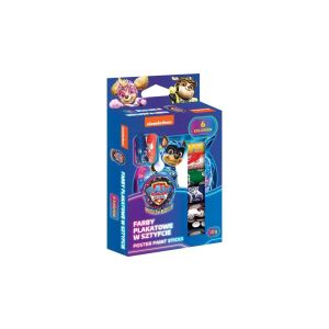 Mancs őrjárat poszterfesték stiftek, 6 szín, 10g-os, Nickelodeon - Filctoll