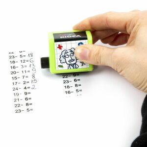 Stempel Kidea Matematyka do odejmowania w użyciu - Derform