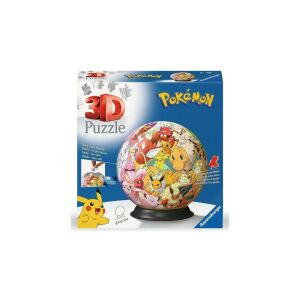 Ravensburger 72 db-os 3D gömb puzzle - Pokémon (11595) 129234201 - Ravensburger