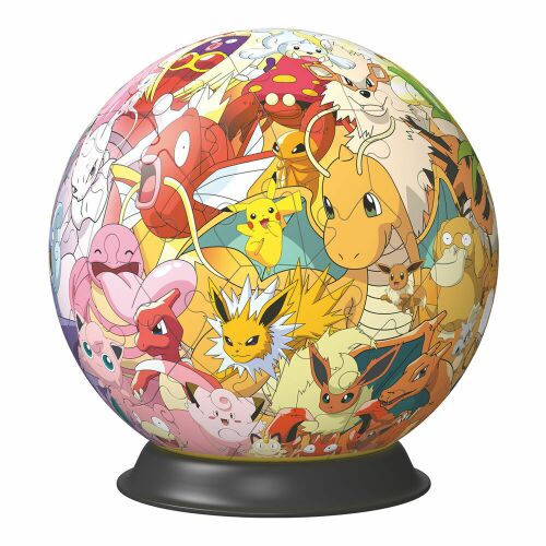 Ravensburger 72 db-os 3D gömb puzzle - Pokémon (11595) 173591324 - 3D puzzle