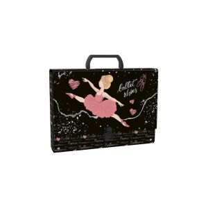 Balerina fogantyús irattartó A4/45 mm - Ballet shoes 129234355 - Füzetbox