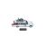 Wrebbit Szellemirtók Ecto-1 3D Puzzle oldalnézet