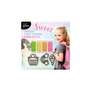 Kidea Sweet Charm Clay Kit, erstelle deine eigenen Charms für Rucksäcke, Schlüsselanhänger und mehr - Derform