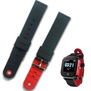 KidSafe Smart piros-fekete óraszíj