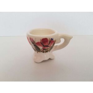 Tele virágos tojástartó,pipacs,kerámia,kézzel festett-6cm 129249499 - Vanilia Kerámia