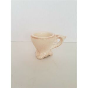 Romantikus tojástartó,natúr,kerámia,kézzel festett 129249783 - Vanilia Kerámia