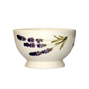 Violin levendulás műzlistál,kerámia,kézzel festett-dia15x9cm-6dl 129249849 - Vanilia Kerámia