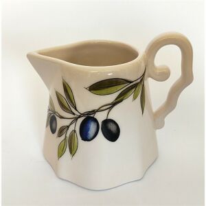 Violin olajbogyós tejkiöntő, kerámia, kézzel festett 3dl 129249861 - Vanilia Kerámia