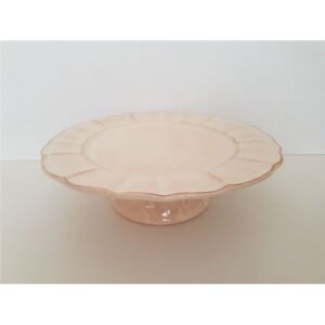 Romantikus antikolt tortatál,natúr,kerámia,kézzel festett dia28,5x9cm 129249919 - Vanilia Kerámia