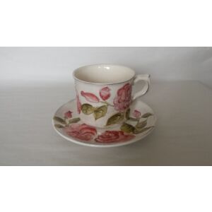 Domború mintás óriás bögre alj, virágos bordó, kerámia, kézzel festett dia20cm 129249932 - Vanilia Kerámia