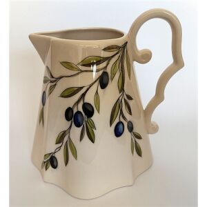 Violin olajbogyós kancsó,kerámia,kézzel festett 2,5l 129249944 - Vanilia Kerámia