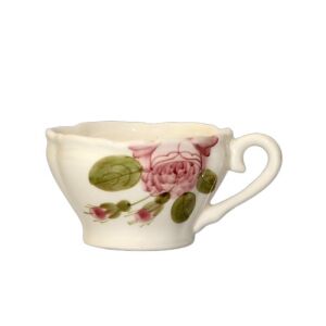 Romantikus rózsás kávéscsésze,kerámia, kézzel festett 129249964 - Vanilia Kerámia
