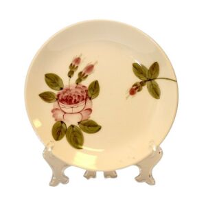 Romantikus rózsás óriás bögre alj, kerámia, kézzel festett dia20cm 129249969 - Teás alátét