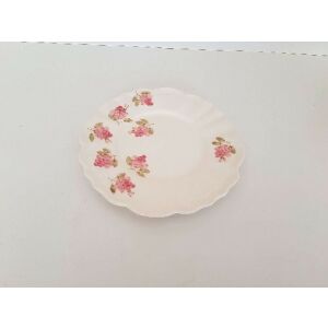 Violin rózsás desszerttányér,kerámia,kézzel festett-dia.22x1,8cm 129249979 - Vanilia Kerámia