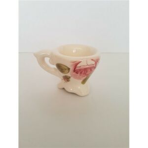 Romantikus rózsás tojástartó,kerámia,kézzel festett-6cm 129249993 - Szezonális dekoráció