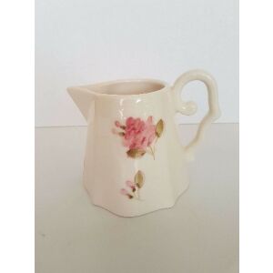 Violin rózsás tejkiöntő, kerámia, kézzel festett 3dl 129249996 - Kancsó