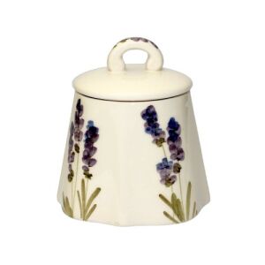 Violin levendulás cukortartó, kerámia, kézzel festett 2,5dl 129250002 - Vanilia Kerámia