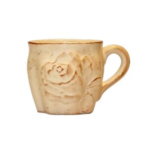 Antik rózsás bögre, kerámia, kézzel festett 3dl 129250012 - Vanilia Kerámia