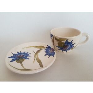 Búzavirágos teásalj,dia.17 cm,kerámia, kézzel festett 129250015 - Vanilia Kerámia