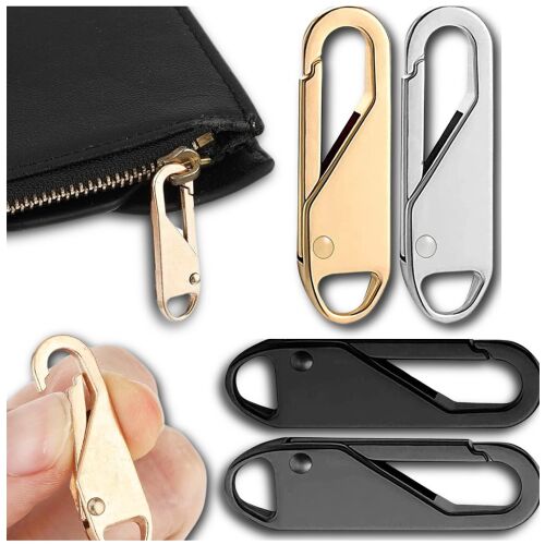 Fém cipzárakasztók - 4 db-os készlet a könnyű használat érdekében 129251150