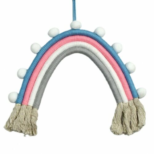 Függő szivárvány makramé fali dekoráció OZD11WZ4 129251359