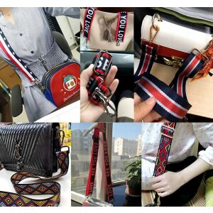 Dlhý nastaviteľný remienok na kabelku, šírka 38 mm, polyesterová páska, zlatý kovania 129252311 - Umenie&Hobby