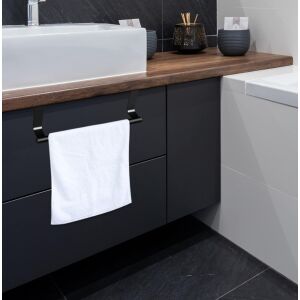 Fekete vállfák 2 db a konyhaszekrény ajtajához törölközőtartó