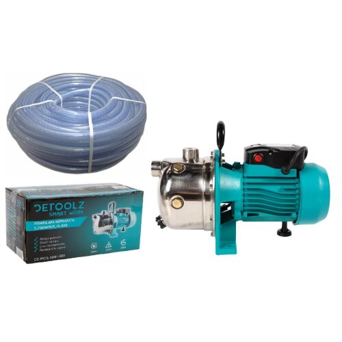 Felületi szivattyú, 0,75 kW, 3,3 m³/h, csatlakozás 1", nyomómagasság 45 m, JS 100SS 137353057