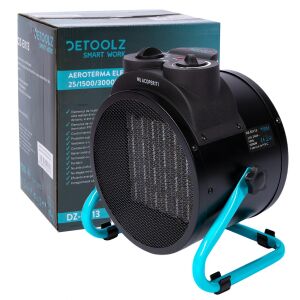 Detoolz 3000W kerámia elektromos hősugárzó csomagolással - Micul Fermier