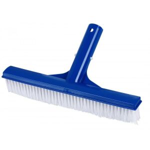 Kék medence kefe fehér sörtékkel, 250mm, Basic - Medence tisztítás