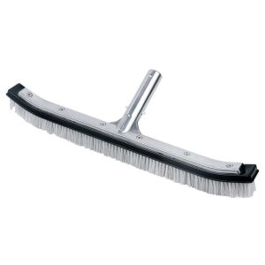 Poolbürste mit 450 mm Edelstahlgriff - Garten