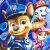 Közelkép a Paw Patrol Movie 3D hátizsákra, Chase, Marshall és Skye képpel