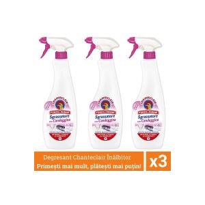Pachet promo 3 x Chanteclair Degresant Universal cu Inalbitor, Candeggina, Clor, Spray, 600 ml 129258323 - Produse pentru curatenie