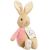 Flopsy Nyuszi plüss játék, 26 cm, Beatrix Potter-től, rózsaszín dzsekiben, hímzett részletekkel, mosógépben mosható