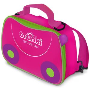 Trunki Get Set Go uzsonnás táska rózsaszín színben - Trunki