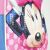 Minnie Mouse 3D prémium hátizsák rózsaszín masnival és csillogókkal