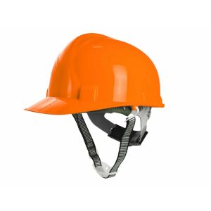HEŁM OCHRONNY POMARAŃCZOWY 129259586 - Sprzęt ochronny
