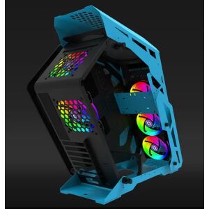 Carcasa Aqirys Procyon Mid-Tower Blau 129260611 - Computergehäuse