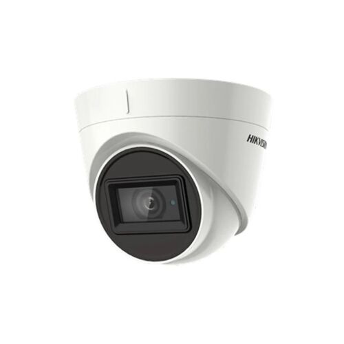 Cameră de supraveghere Hikvision DS-2CE76H8T-ITMF 5MP tip turret, obiectiv 2,8 mm, albă