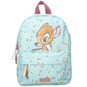 Vadobag Rucksack Bambi Blushing Blooms Disney Classics, niebieski z wzorem cytryn i kwiatów, z Bambi - Plecak, torba Ovis
