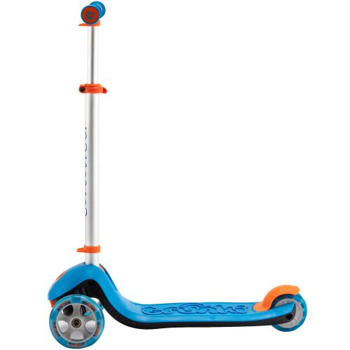 Trunki összecsukható roller, kék, oldalnézet