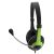 Esperanza Rooster Kopfhörer mit Mikrofon schwarz/grün 139030699